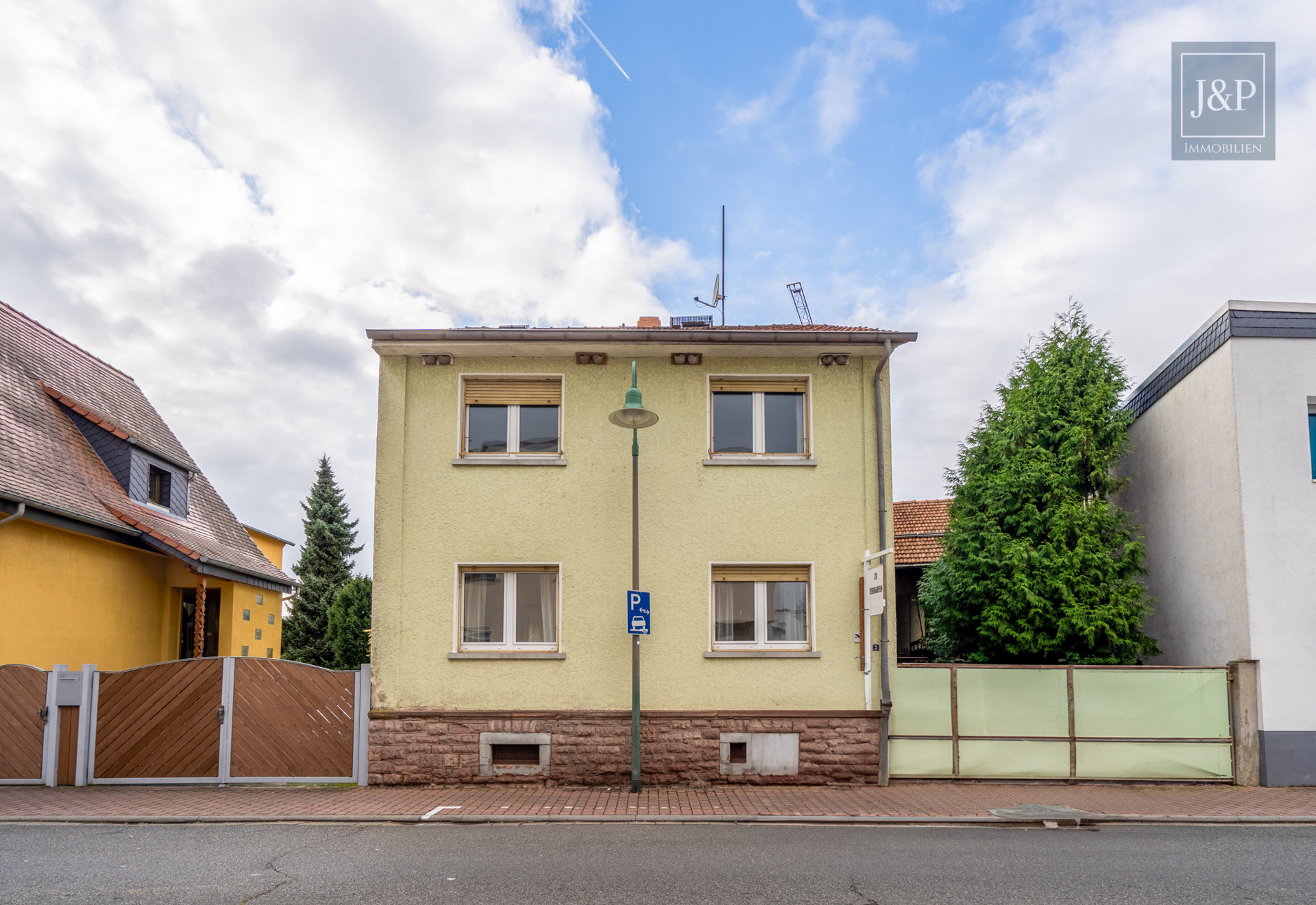 Abrissgrundstück in zentraler Innenstadtlage von Dietzenbach! - Außenansicht