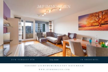 Wohnen mit Weitblick: Helle 3,5-Zimmer-Wohnung mit Balkon und Blick ins Grüne, 61440 Oberursel, Dachgeschosswohnung