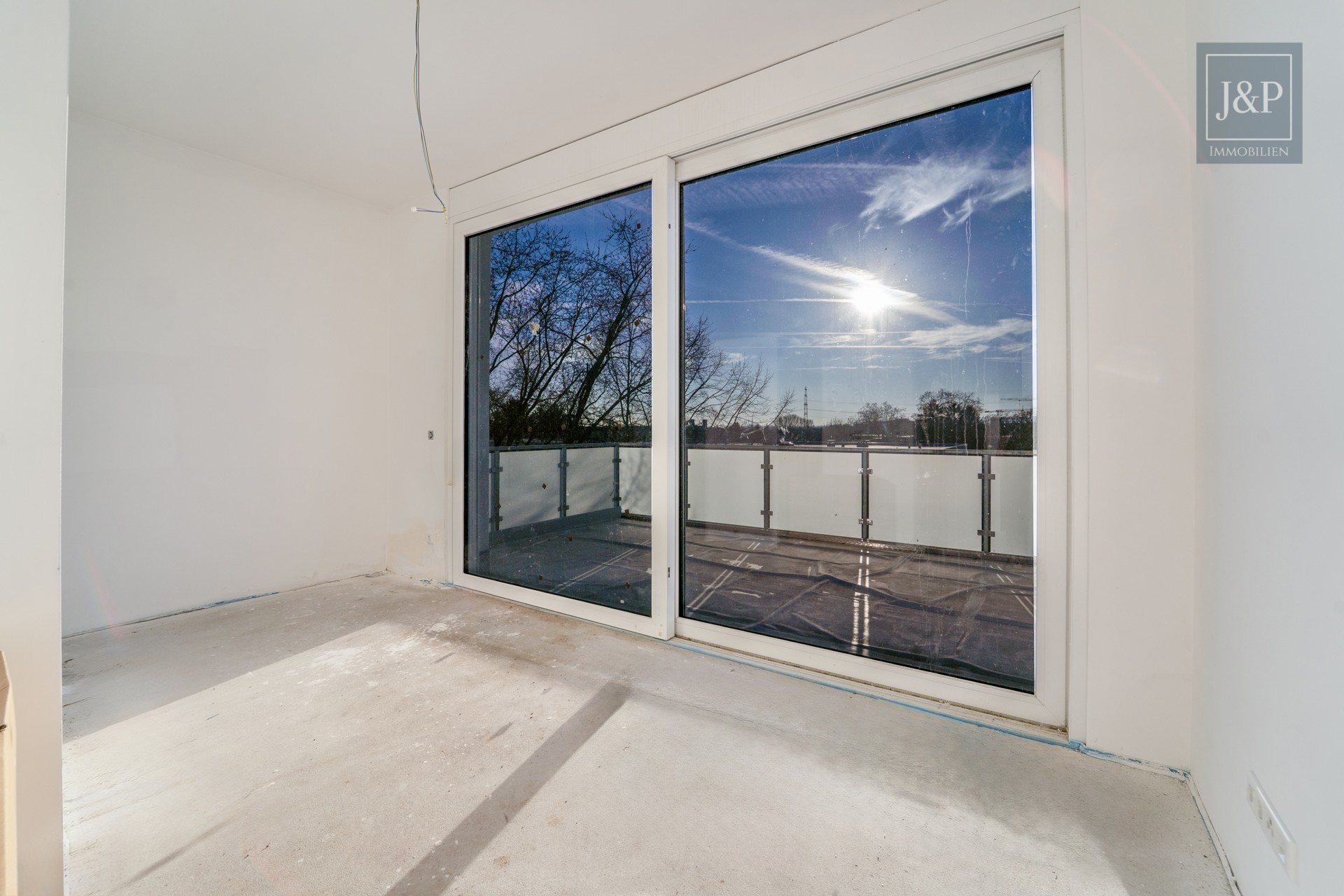 Neubau-Luxus-Penthouse mit privatem Aufzug, Dachterrasse & Taunusblick - Schlafzimmer 1