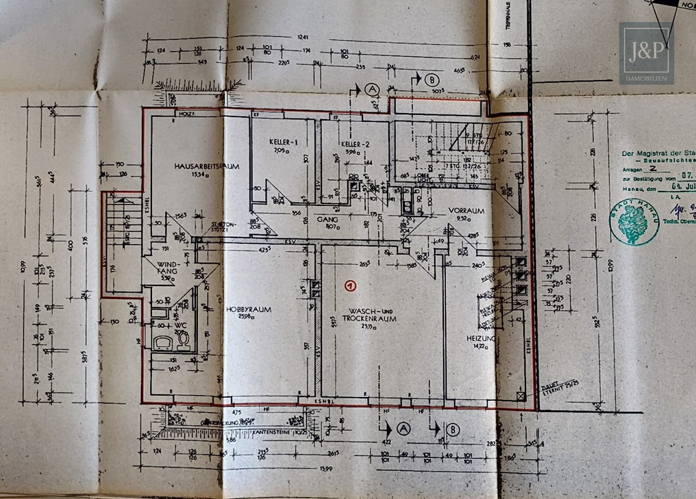 Wohn & Gewerbekombi! Energetisches MFH (290qm) mit Gewerbeeinheit (570qm) - je voll unterkellert - Wohnhaus UG Hanau