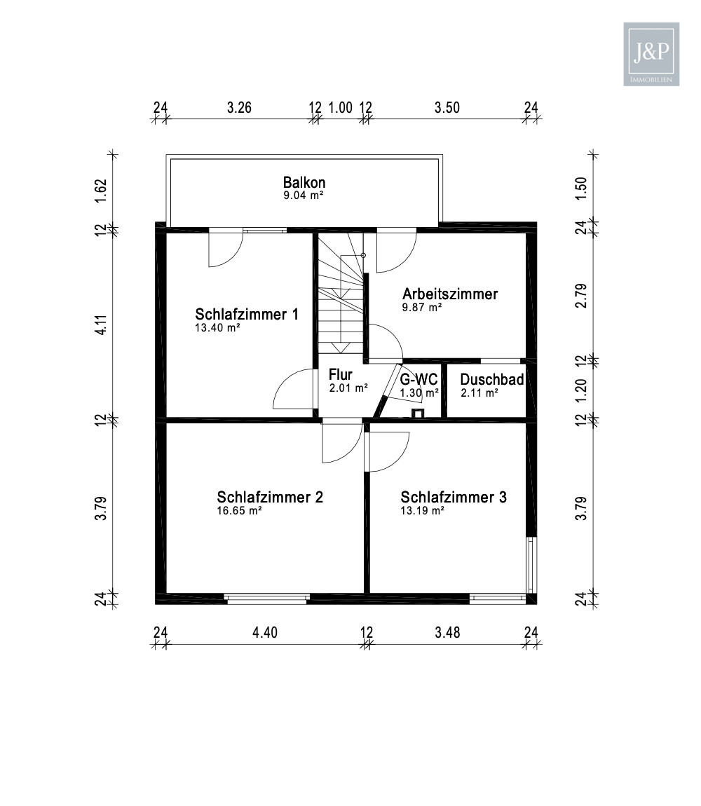 Südausrichtung, großer Garten und viel Platz: Sanierungsbedürftiges Einfamilienhaus in ruhiger Lage! - 1.OG