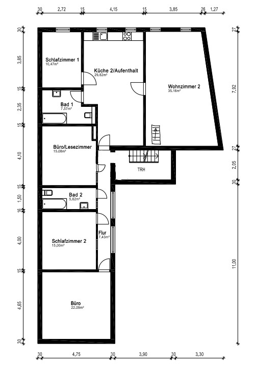 Renoviertes & Teilsaniertes Zweifamilienhaus. Scheune mit Weinkeller kann übernommen werden. - Obergeschoss