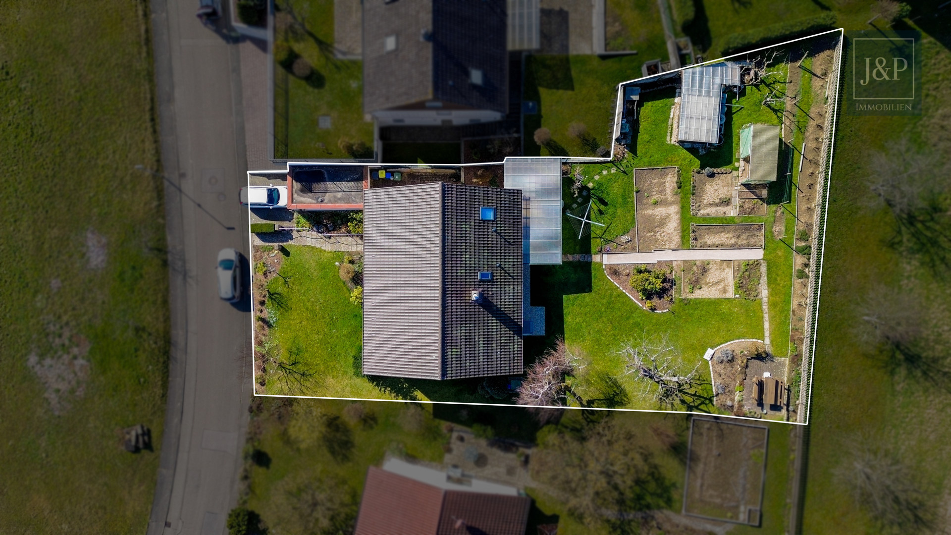 Idyllisches Einfamilienhaus in begehrter Lage mit großem Garten und unverbaubarem Naturblick - Lage