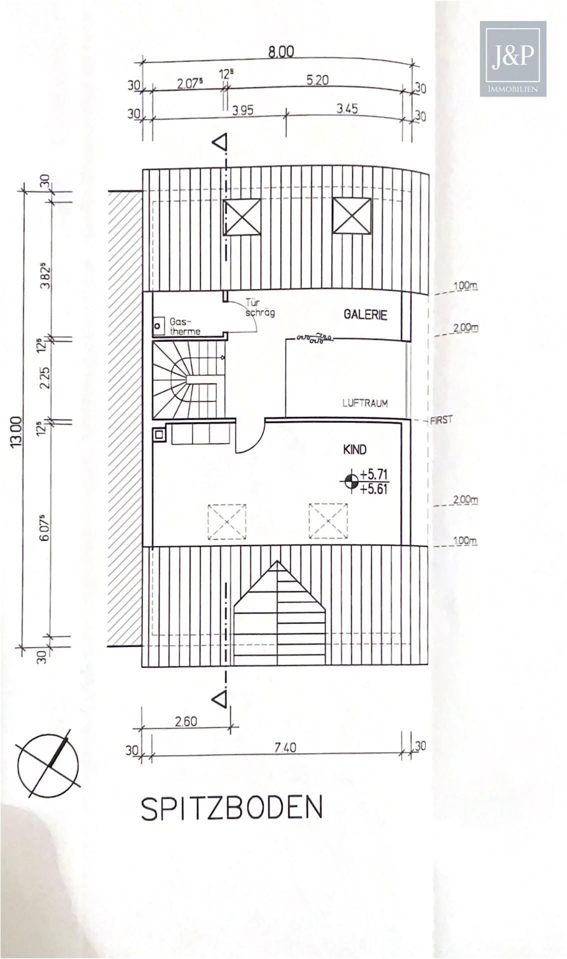 Architektonisches Highlight: Großzügige Doppelhaushälfte mit Luftraum & Smarthome - Spitzboden