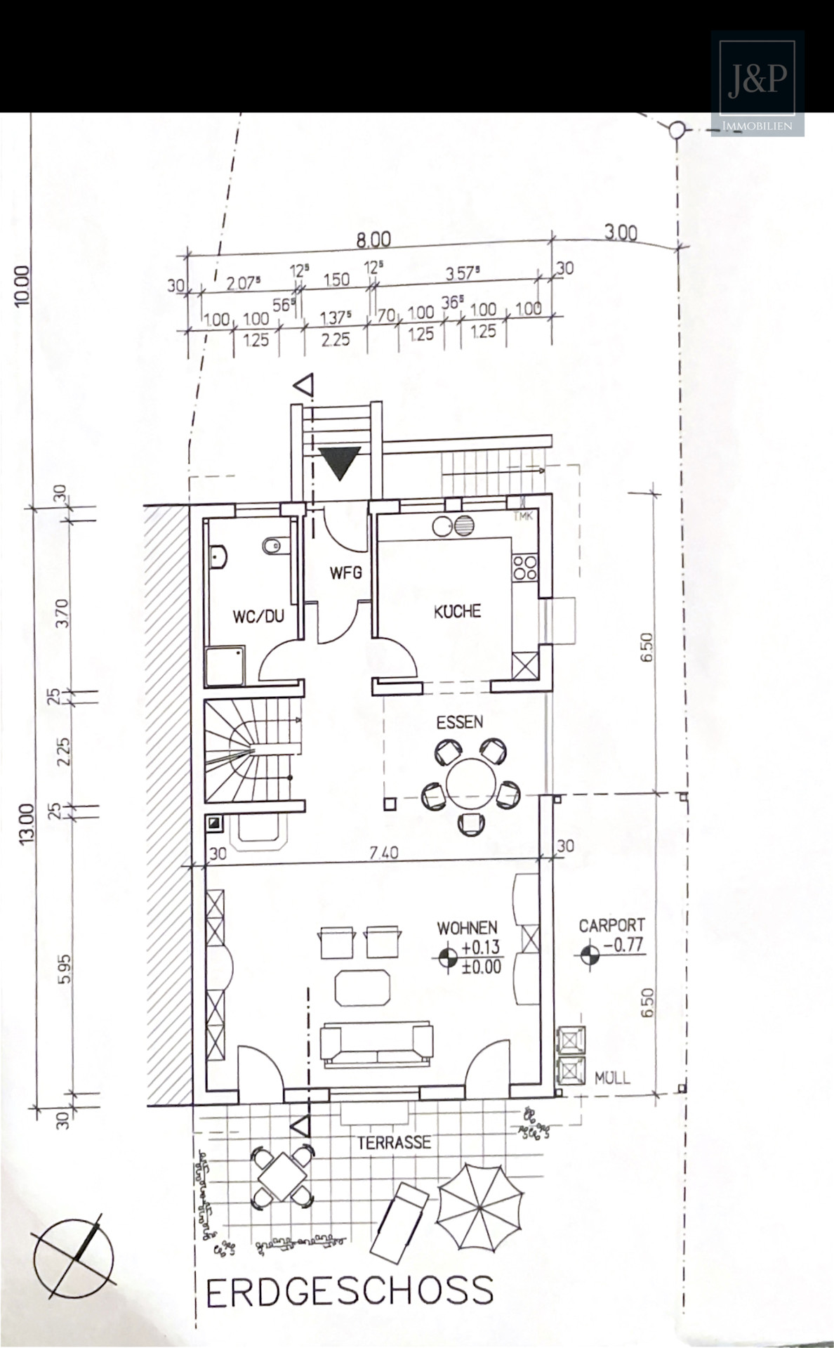 Architektonisches Highlight: Großzügige Doppelhaushälfte mit Luftraum & Smarthome - Erdgeschoss